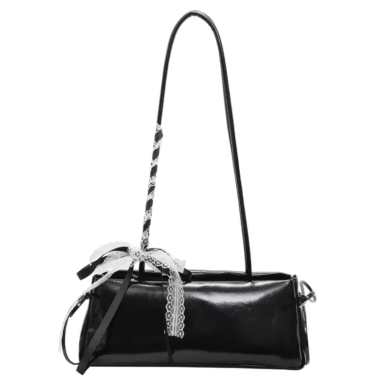 Light Blue Korean Style Shoulder Bag for Women - Image 10