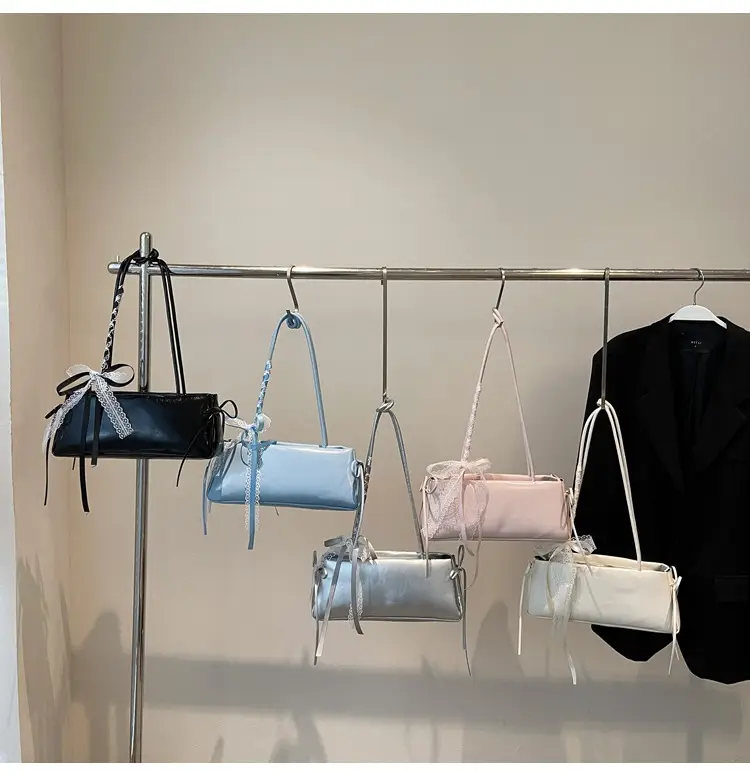 Light Blue Korean Style Shoulder Bag for Women — feature 11