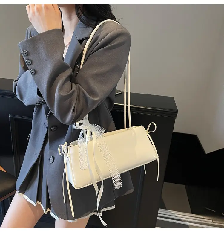 Light Blue Korean Style Shoulder Bag for Women — feature 19