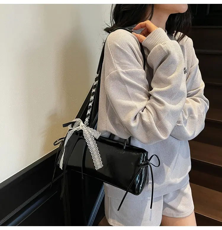 Light Blue Korean Style Shoulder Bag for Women — feature 21