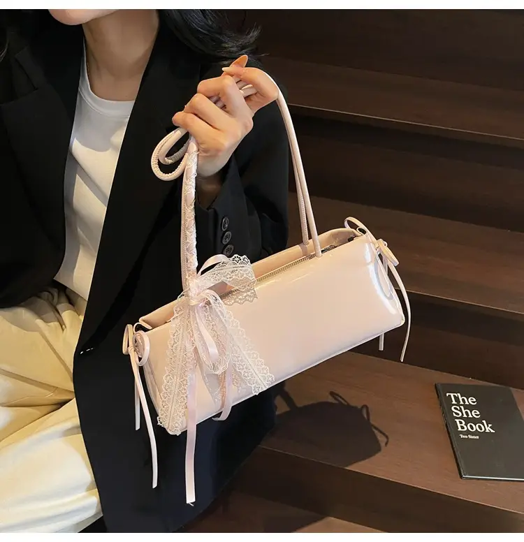Light Blue Korean Style Shoulder Bag for Women — feature 24