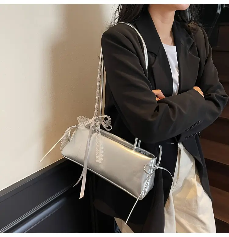 Light Blue Korean Style Shoulder Bag for Women — feature 26