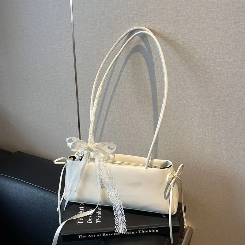 Light Blue Korean Style Shoulder Bag for Women - Image 3
