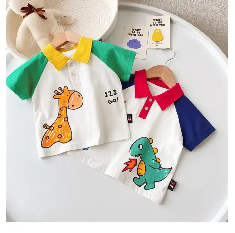 Dudu Baby T-shirt Cartoon Kids Summer Top β feature 17