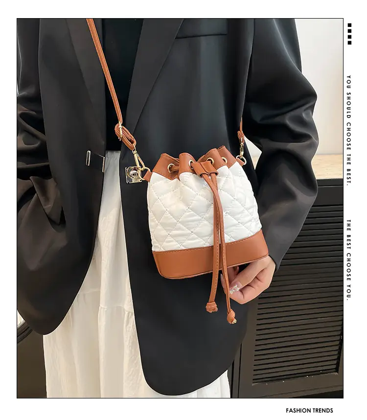 Diamond Embroidery Shoulder Crossbody Bag Green White 2025 — feature 1