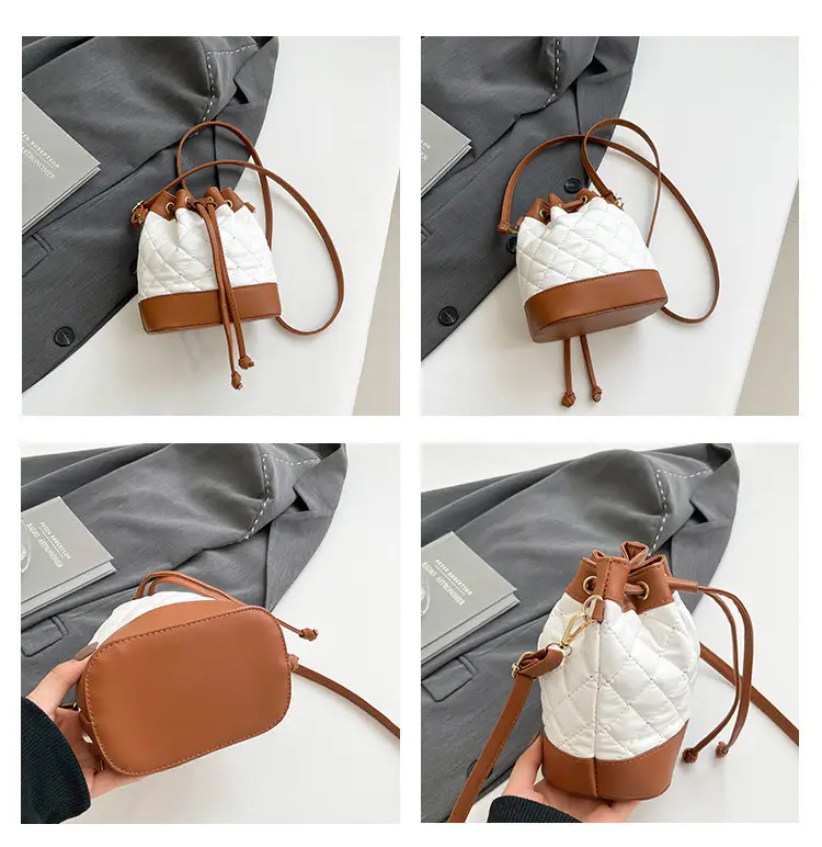 Diamond Embroidery Shoulder Crossbody Bag Green White 2025 — feature 9