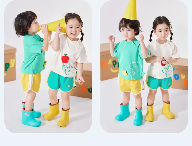 Baby Cotton T-Shirt 3D Box Design Summer Wear — feature 37
