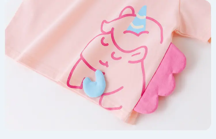 Baby Cotton T-Shirt 3D Box Design Summer Wear — feature 47