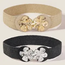 Women's Belt Jeans All-match Ins Style Trouser Belt Korean Fashion Simple Women's Black Decorative New Belt — feature 32