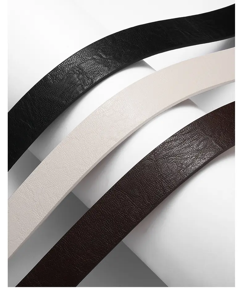 Women's Belt Jeans All-match Ins Style Trouser Belt Korean Fashion Simple Women's Black Decorative New Belt — feature 46
