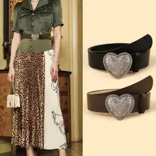 Women's Belt Jeans All-match Ins Style Trouser Belt Korean Fashion Simple Women's Black Decorative New Belt — feature 6