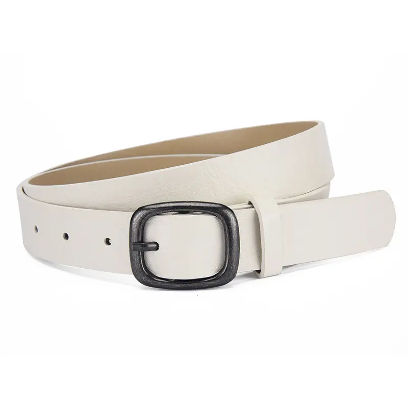 Women's Belt Jeans All-match Ins Style Trouser Belt Korean Fashion Simple Women's Black Decorative New Belt - Image 2