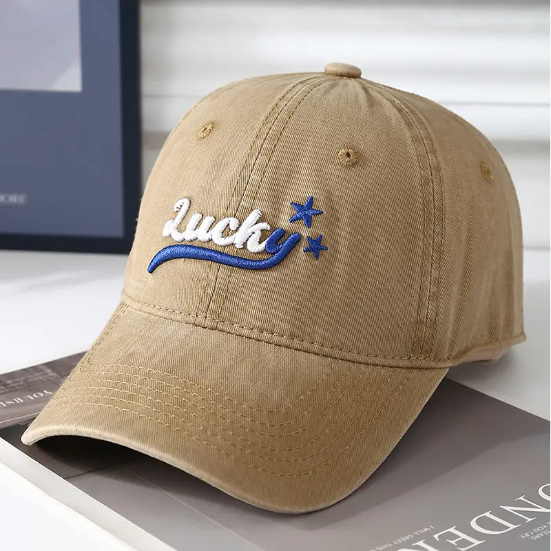 Red Lucky Star Baseball Cap for Boys Girls - Image 10