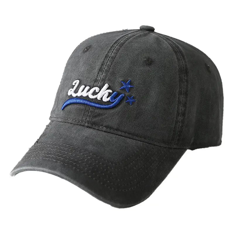 Red Lucky Star Baseball Cap for Boys Girls - Image 12