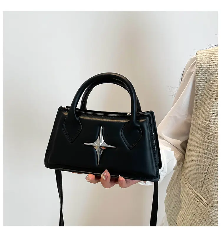 White Star Print Crossbody Bag for Women — feature 10
