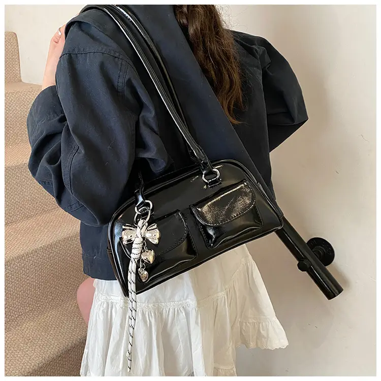 Silver Retro Shoulder Bag for Women — feature 16