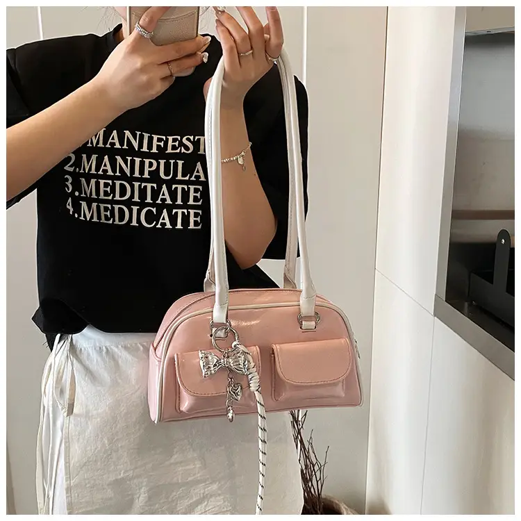 Silver Retro Shoulder Bag for Women — feature 19