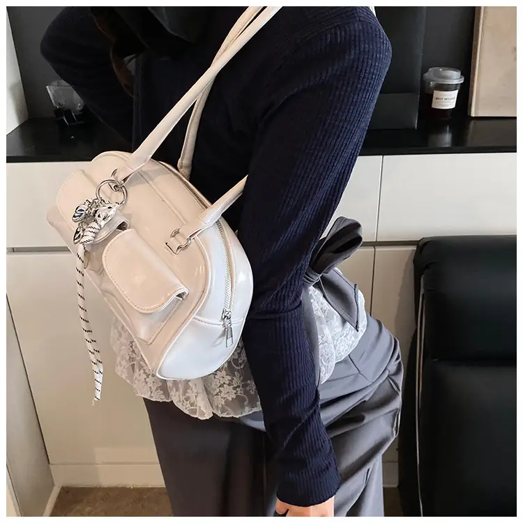 Silver Retro Shoulder Bag for Women — feature 33