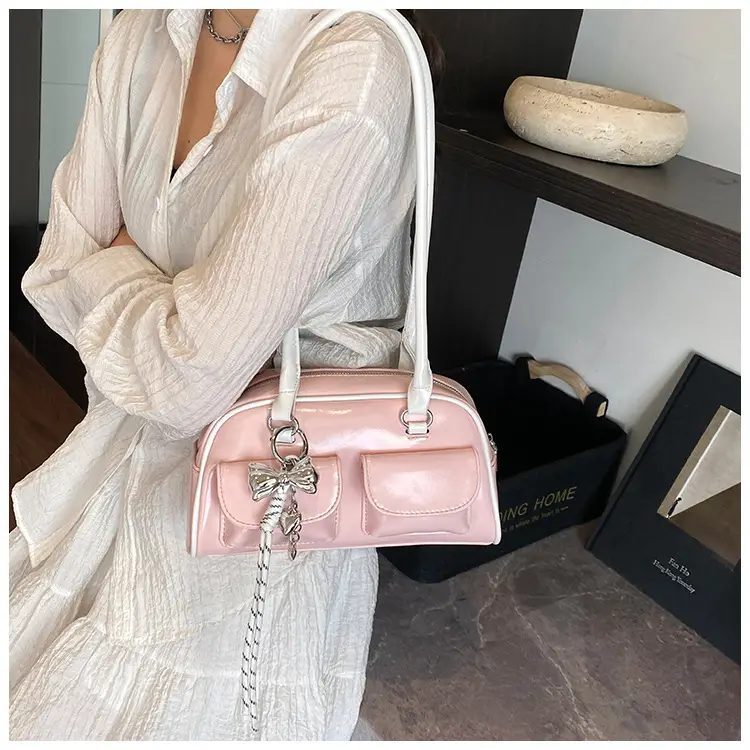 Silver Retro Shoulder Bag for Women — feature 36