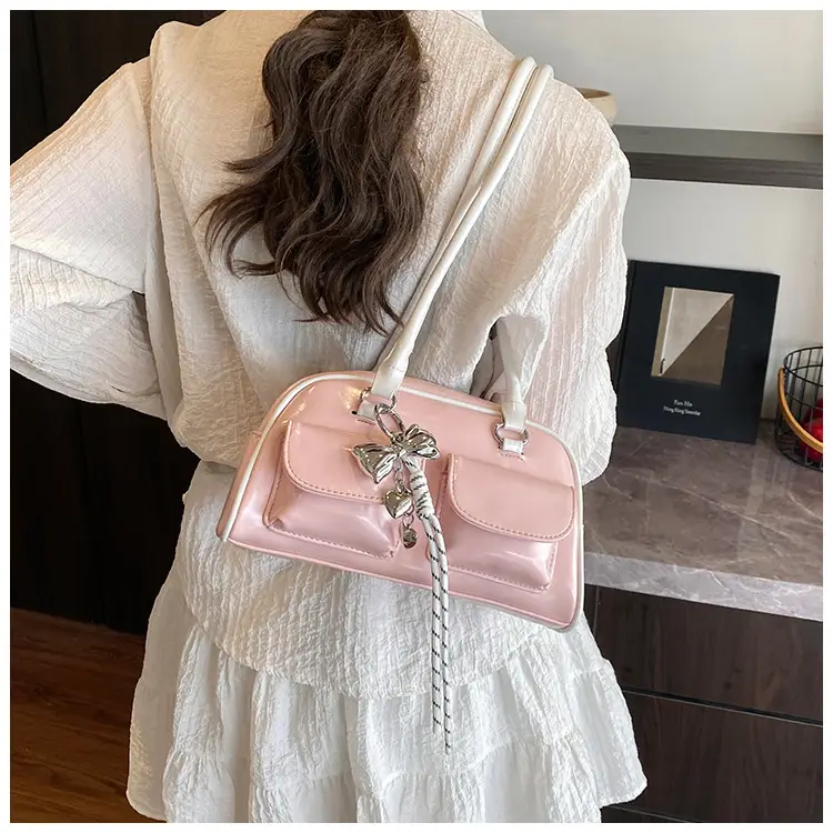 Silver Retro Shoulder Bag for Women — feature 38