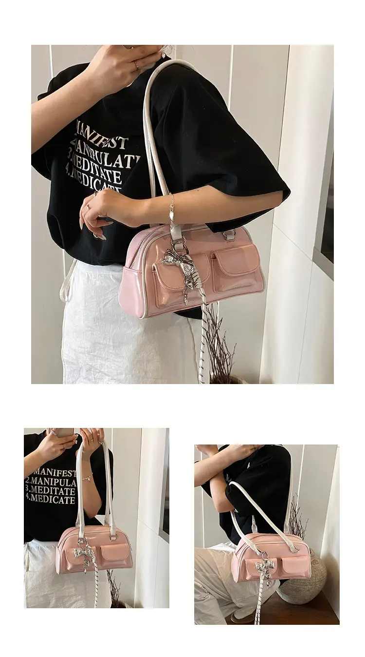 Silver Retro Shoulder Bag for Women — feature 7