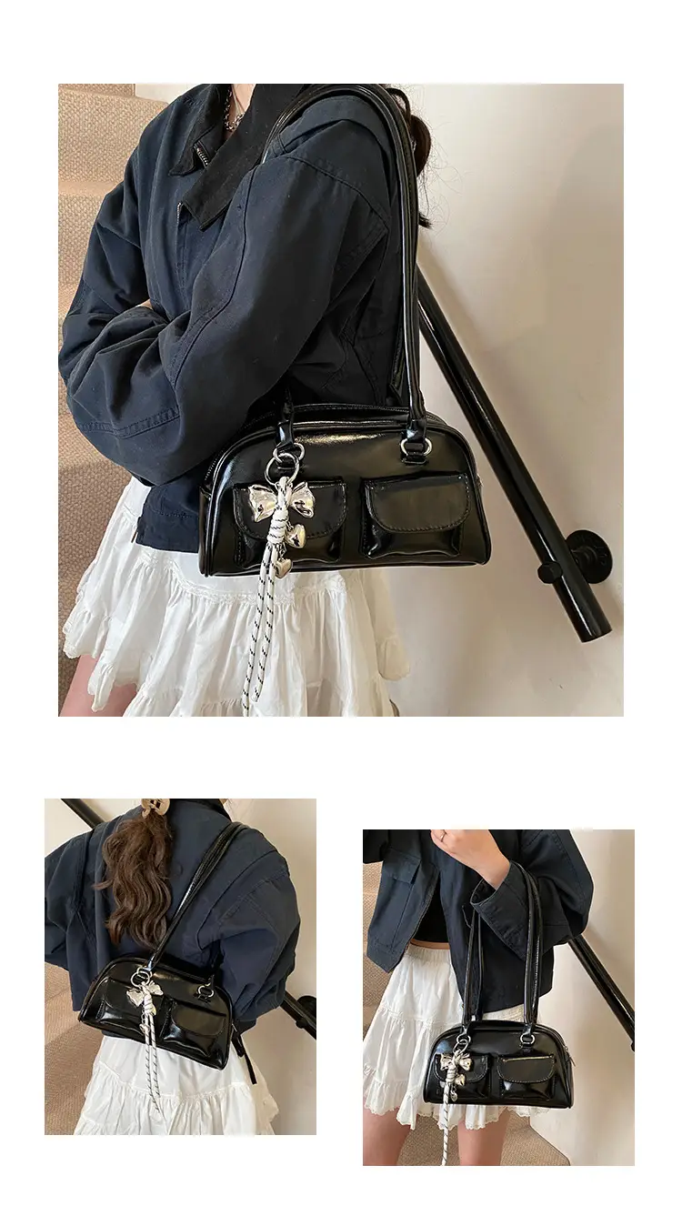 Silver Retro Shoulder Bag for Women — feature 8