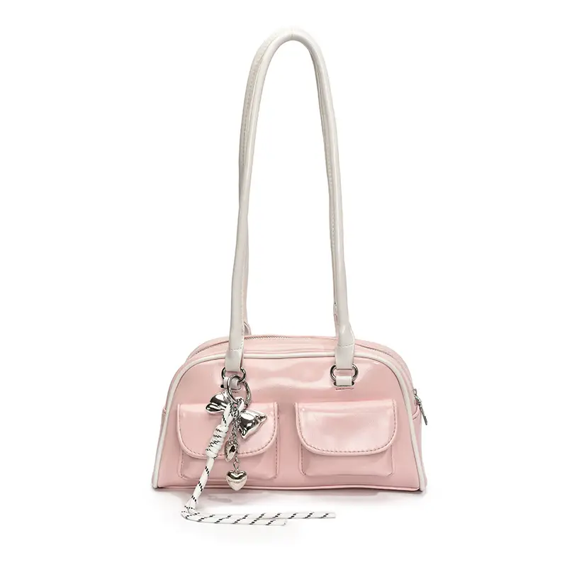 Silver Retro Shoulder Bag for Women - Image 8