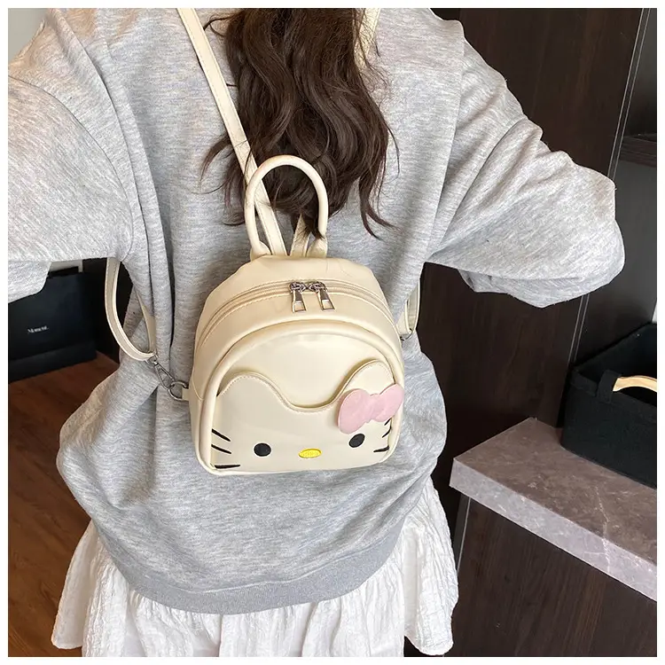 Hello Kitty Crossbody Backpack for Girls Cute Pink Bow — feature 16