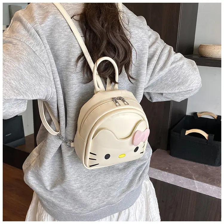 Hello Kitty Crossbody Backpack for Girls Cute Pink Bow — feature 18