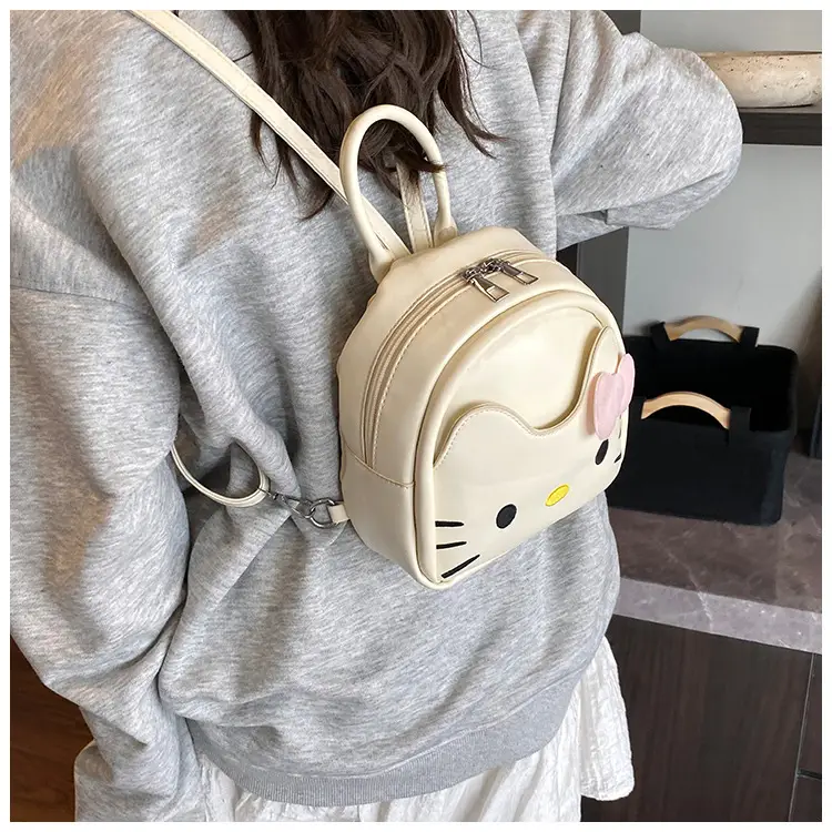 Hello Kitty Crossbody Backpack for Girls Cute Pink Bow — feature 19
