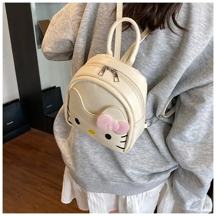 Hello Kitty Crossbody Backpack for Girls Cute Pink Bow — feature 21