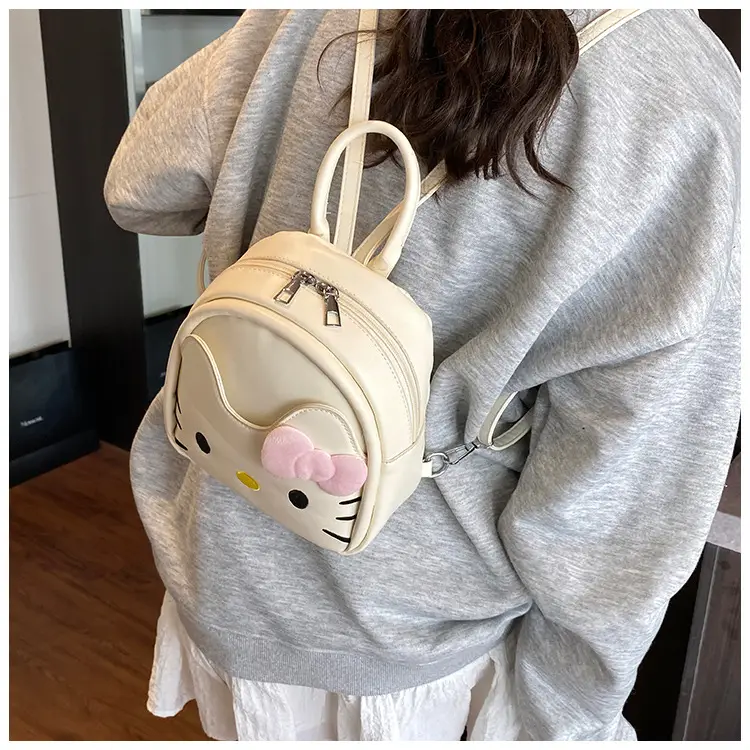 Hello Kitty Crossbody Backpack for Girls Cute Pink Bow — feature 22