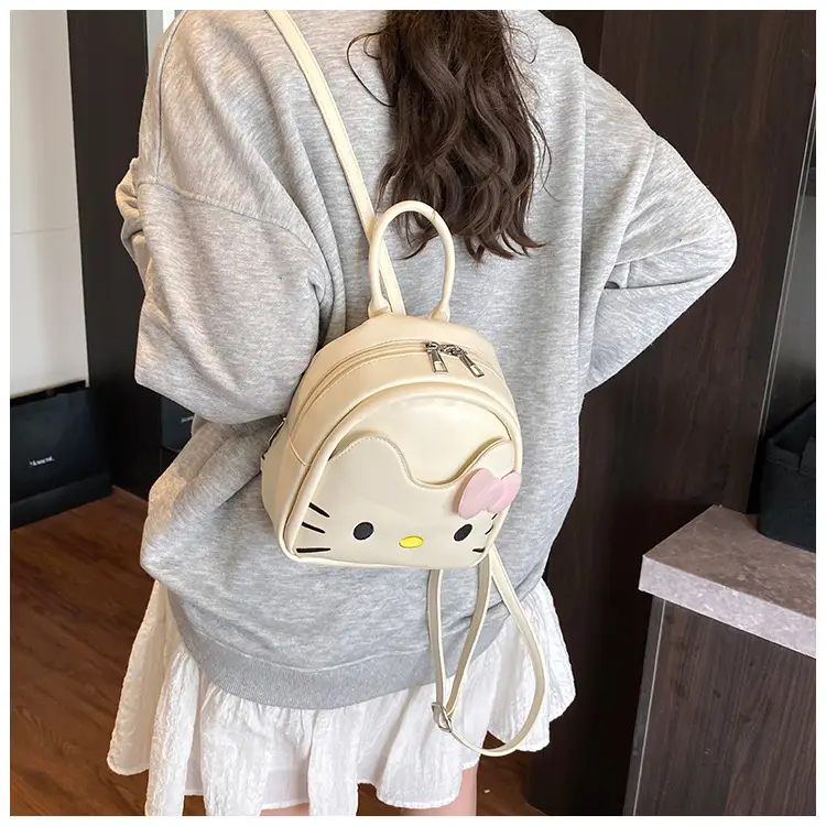 Hello Kitty Crossbody Backpack for Girls Cute Pink Bow — feature 24