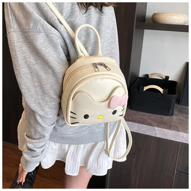 Hello Kitty Crossbody Backpack for Girls Cute Pink Bow — feature 26