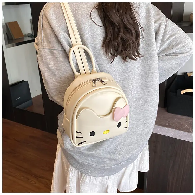 Hello Kitty Crossbody Backpack for Girls Cute Pink Bow — feature 27