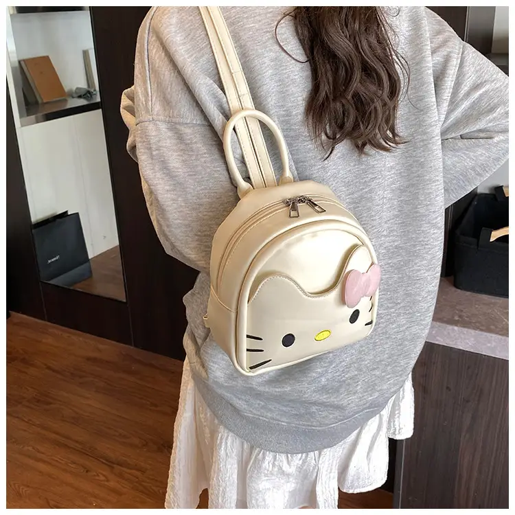 Hello Kitty Crossbody Backpack for Girls Cute Pink Bow — feature 28