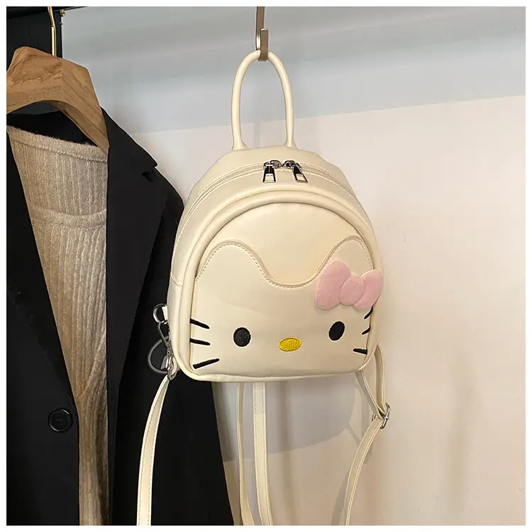 Hello Kitty Crossbody Backpack for Girls Cute Pink Bow — feature 6