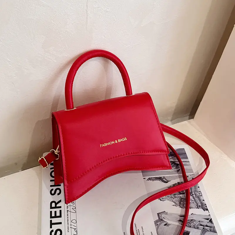 Red Korean Style Shoulder Crossbody Bag 2025 - Image 8