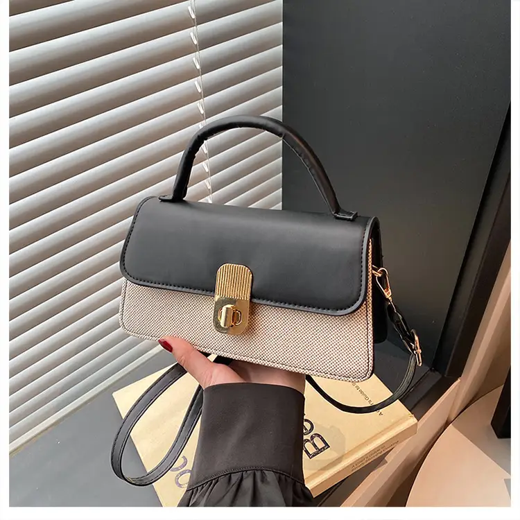 Pink & Beige Lock Bag for Women 2024 — feature 22
