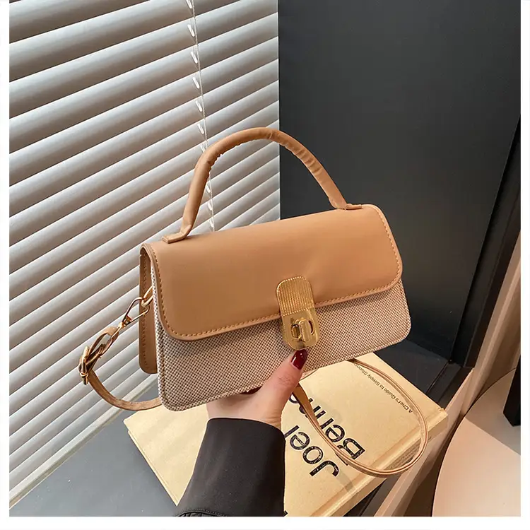 Pink & Beige Lock Bag for Women 2024 — feature 23