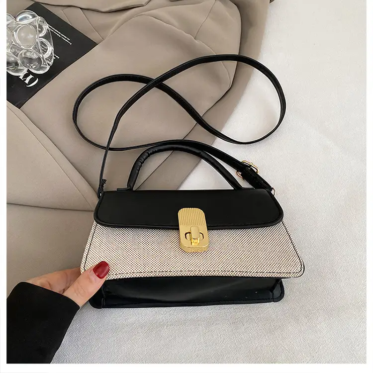 Pink & Beige Lock Bag for Women 2024 — feature 29