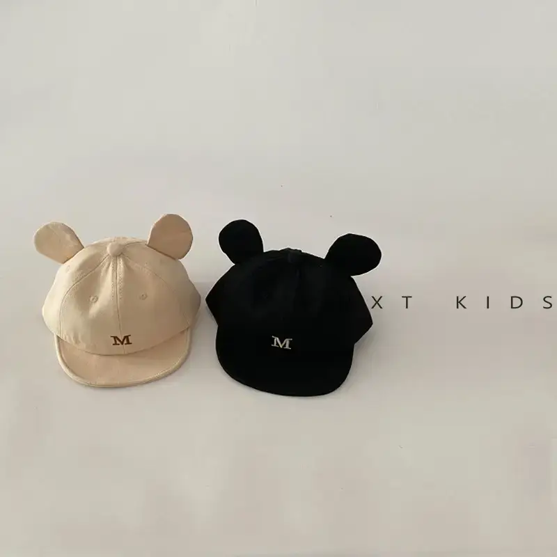 Baby Bear Hats Black Beige Brown Spring Autumn