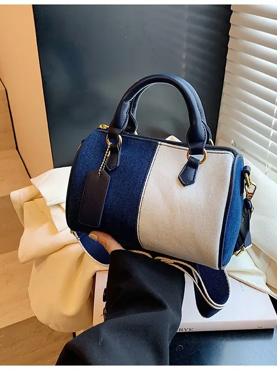 Crossbody Bag Black White Leather Shoulder Crossbody 2024 - Image 8