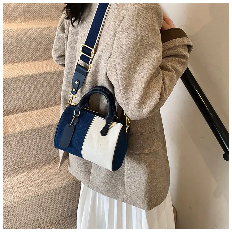 Crossbody Bag Black White Leather Shoulder Crossbody 2024 — feature 21
