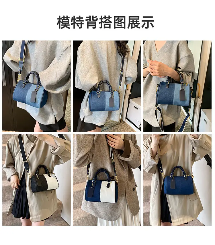 Crossbody Bag Black White Leather Shoulder Crossbody 2024 — feature 6