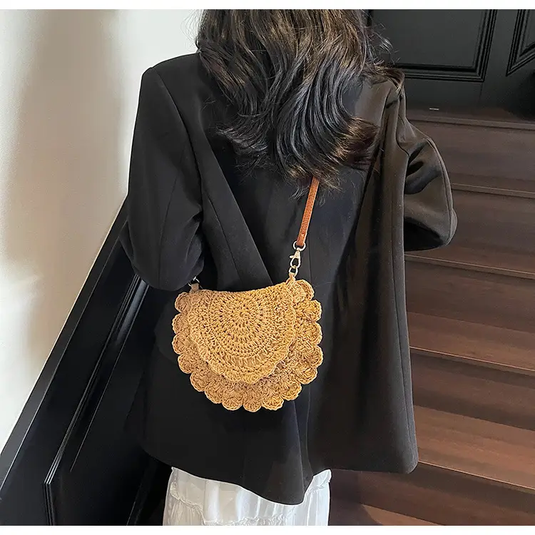 Cute Lace Crossbody Bag for Women Brown — feature 29