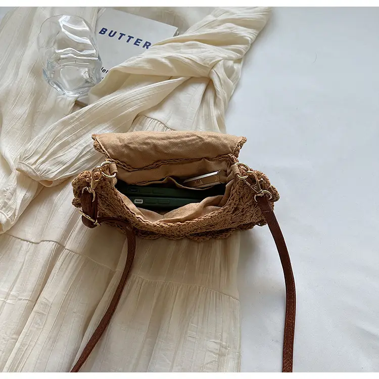Cute Lace Crossbody Bag for Women Brown — feature 37