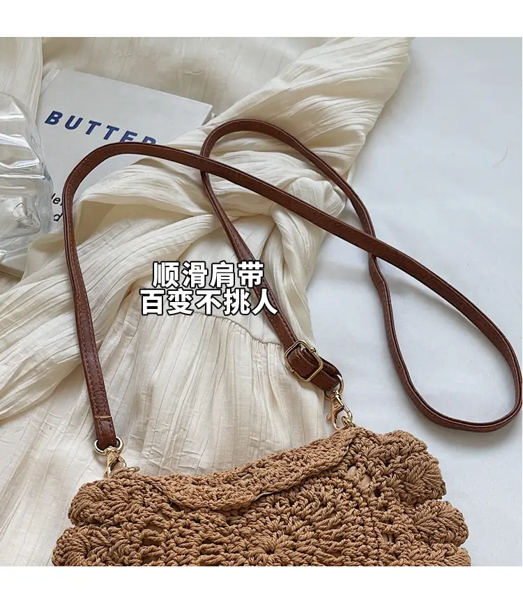Cute Lace Crossbody Bag for Women Brown — feature 5