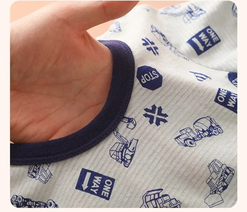 Japanese Print 3Yr Boys T-Shirt Cotton Summer Wear — feature 13