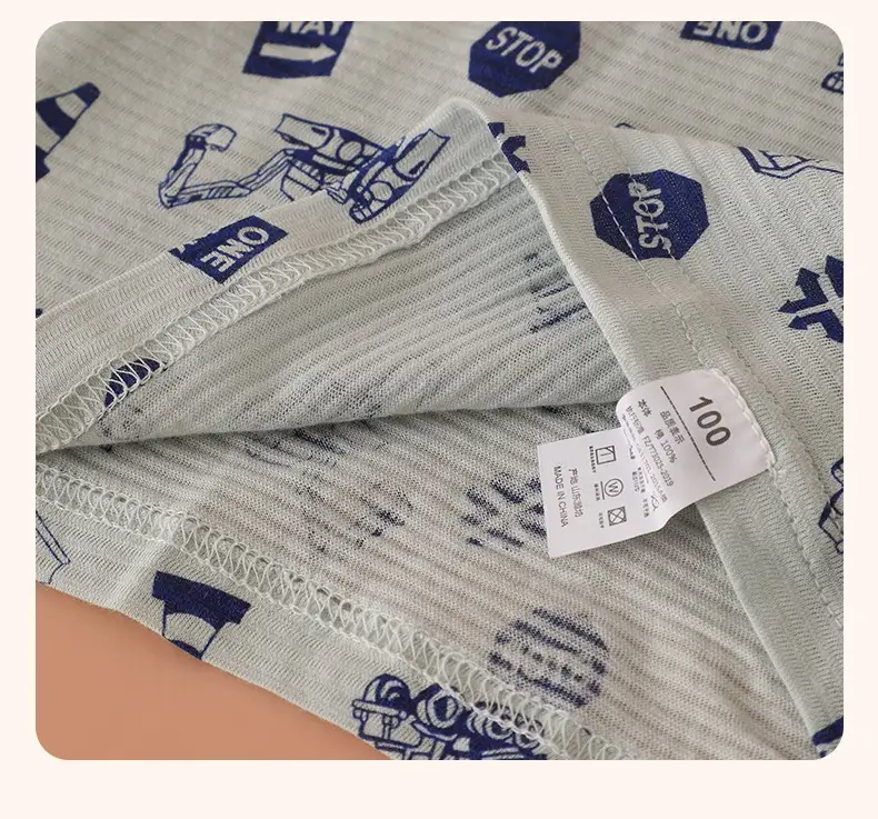 Japanese Print 3Yr Boys T-Shirt Cotton Summer Wear — feature 16